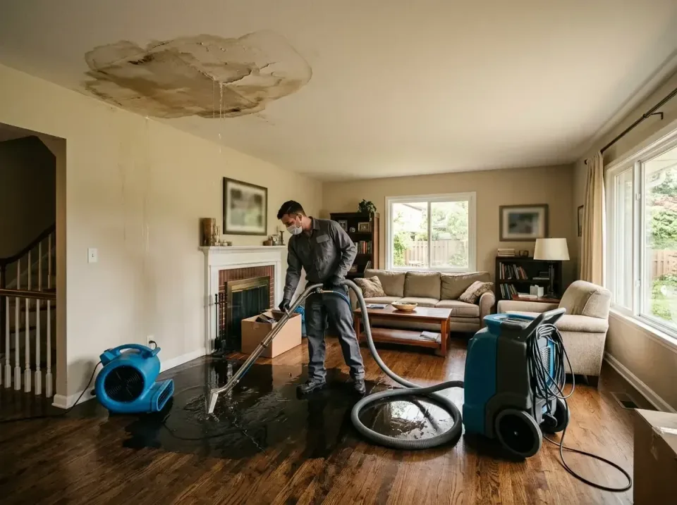 attic-pipe-burst-ceiling-drip-008 — frequently asked questions, Water Damage Restoration & Carpet Care in Portageville, MO